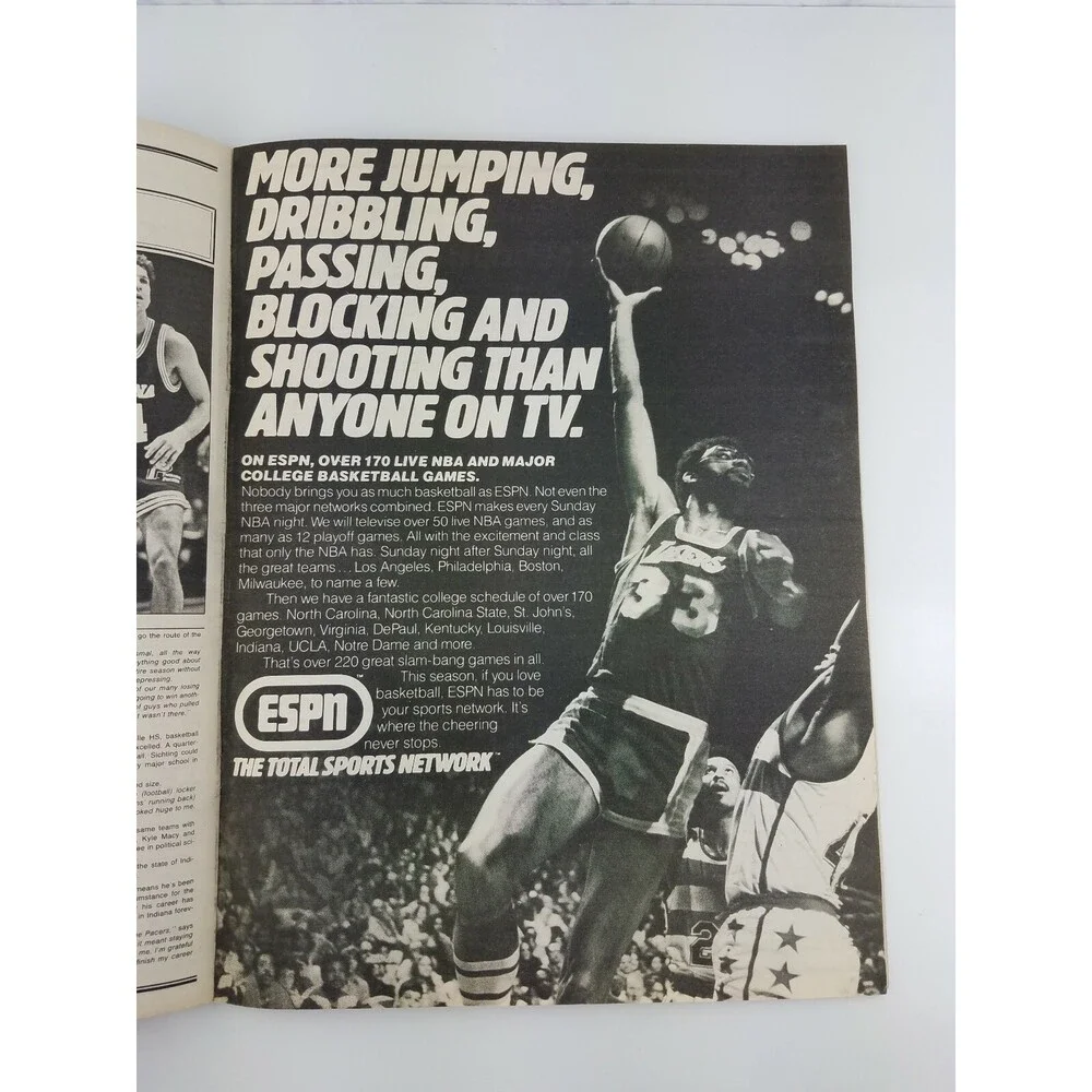 VTG 1983 NBA Today Newspaper Magazine Basketball Houston Rockets Ralph 80s RARE